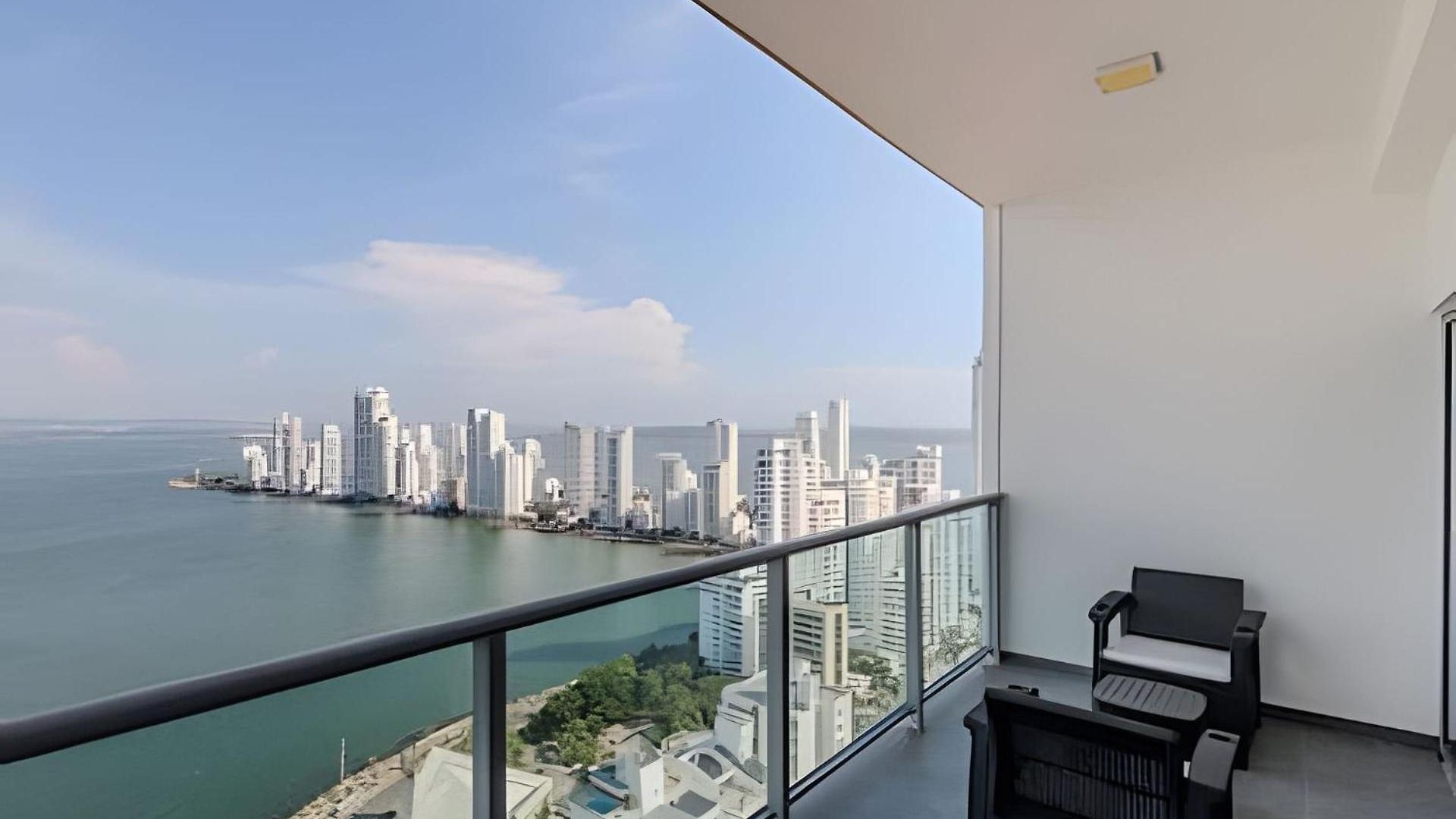 Impresionante Vista A La Bahía 3207 Apartamento Cartagena