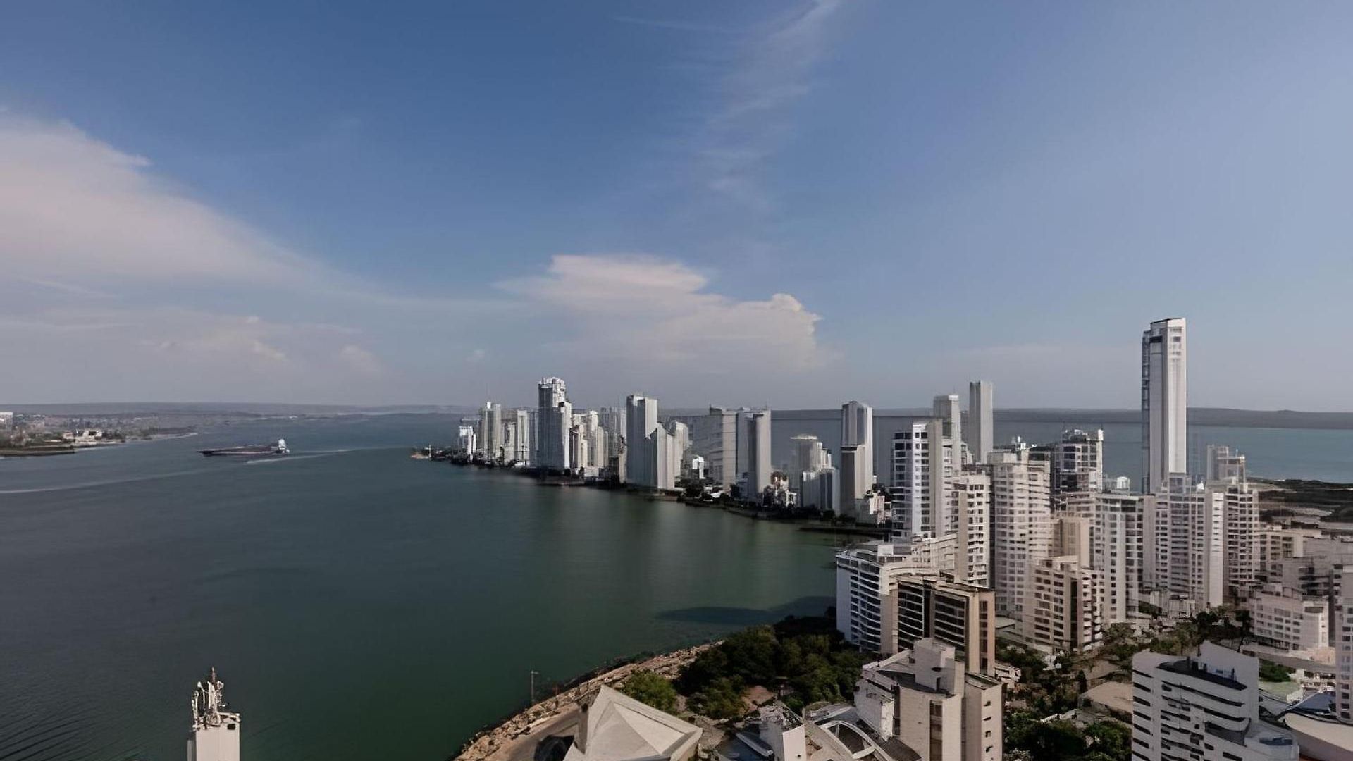 Apartamento Impresionante Vista A La Bahía 3207 Cartagena
